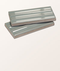 Tunstall Ceramic Fluted Brick Fern 12.5cm