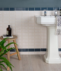 Tunstall Ceramic Brick Deep White 12.5cm