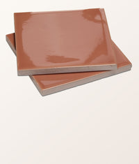 Tunstall Ceramic Square Coral 12.5cm