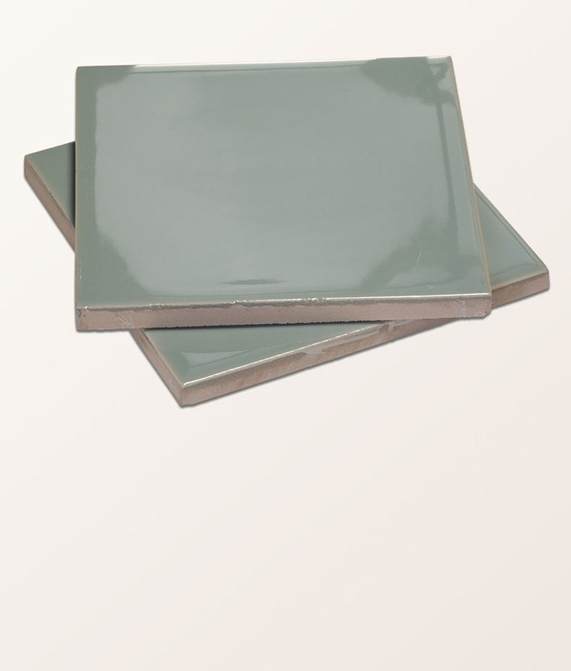 Tunstall Ceramic Square Fern 12.5cm Sample