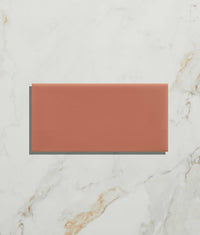 Tunstall Ceramic Brick Coral 12.5cm Sample