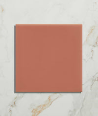 Tunstall Ceramic Square Coral 12.5cm Sample