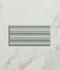 Tunstall Ceramic Fluted Brick Fern 12.5cm