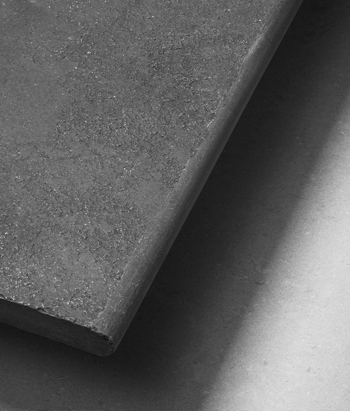 Galway Limestone Seasoned Bullnose Coping 40x100cm Sample