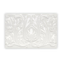 Edwardian, Caledonian , Acanthus White Decorative Tiles Sale Porcelain Decorative Tiles Fired Earth