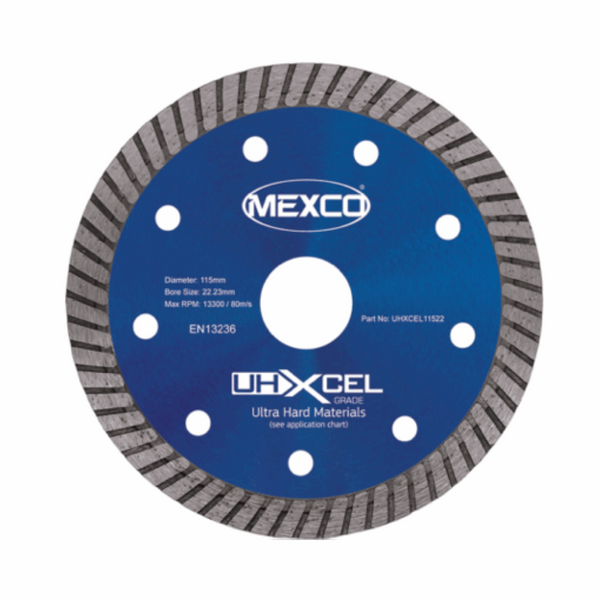 Mexco UHXCEL - Continuous Diamond Blade