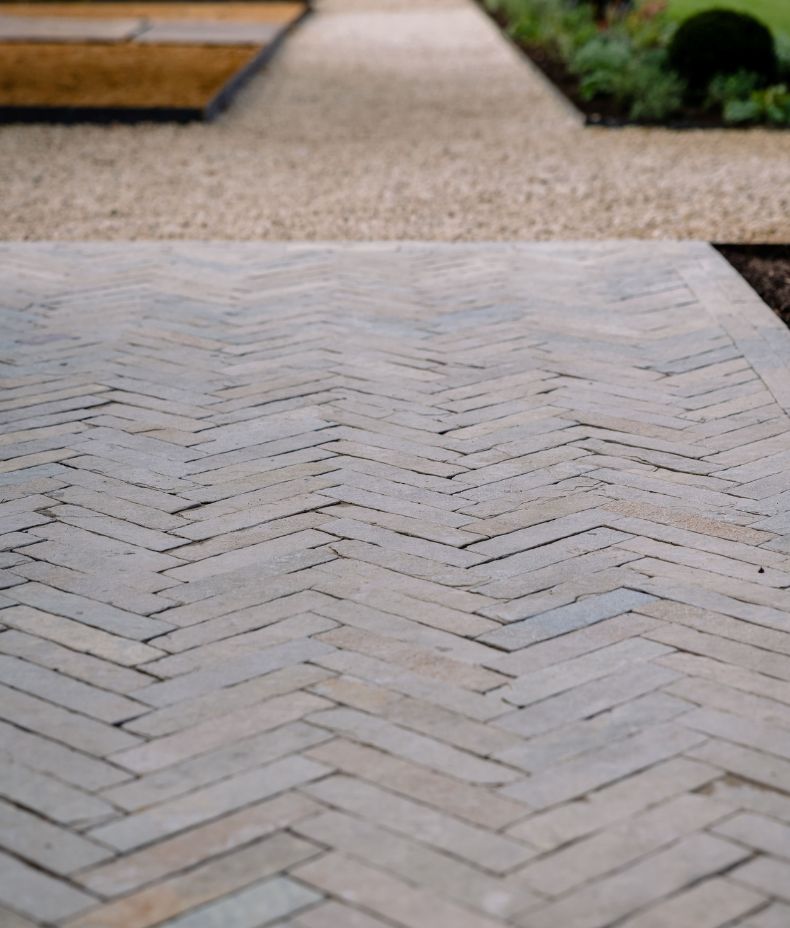 Trusloe Limestone Parquet Seasoned 7cm