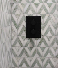 East Java Hummingbird Marble Temple Mosaic 35cm