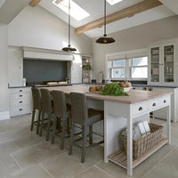 Eiffel Limestone Tumbled Finish Tile, £147.50/ M2 Grey Tile Limestone Tiles Ca Pietra