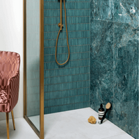 Bamboo Decorative Mosaic, Verdigris, £16.25 per sheet