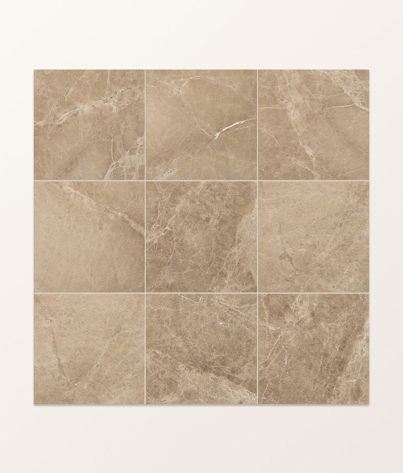 Versailles Marble Brun Honed 45.7x45.7cm