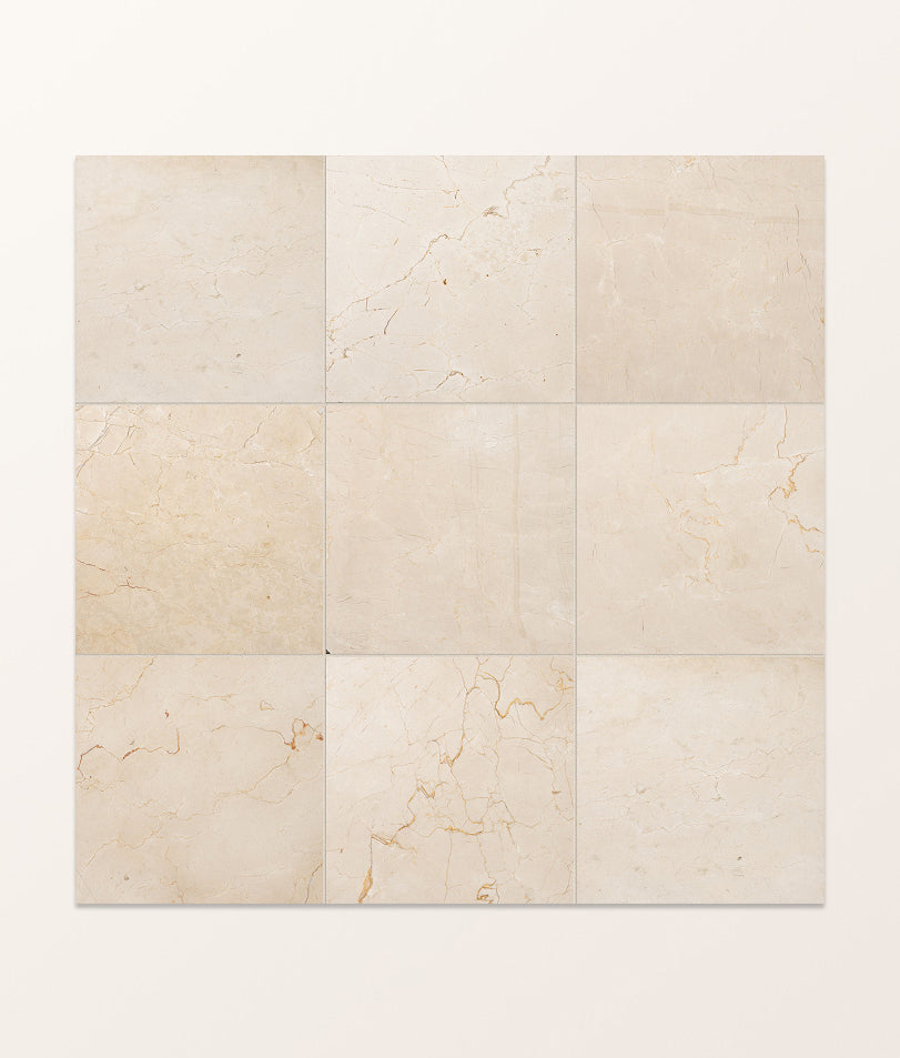 Versailles Marble Creme Honed 45.7x45.7cm