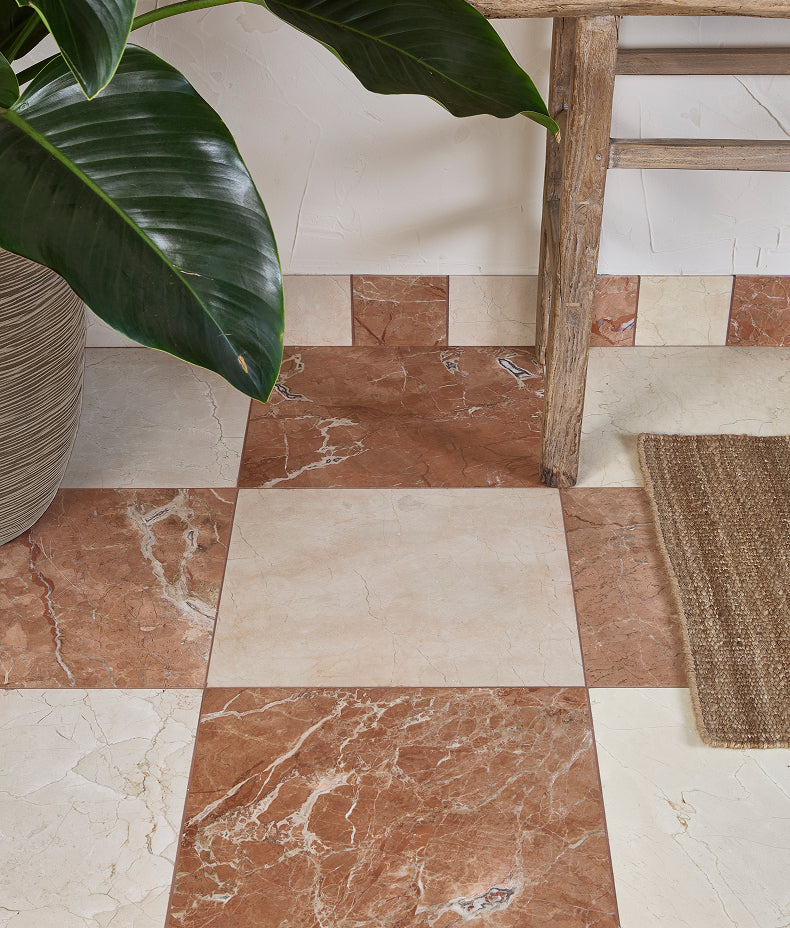 Versailles Marble Rouge Honed 45.7x45.7cm Sample