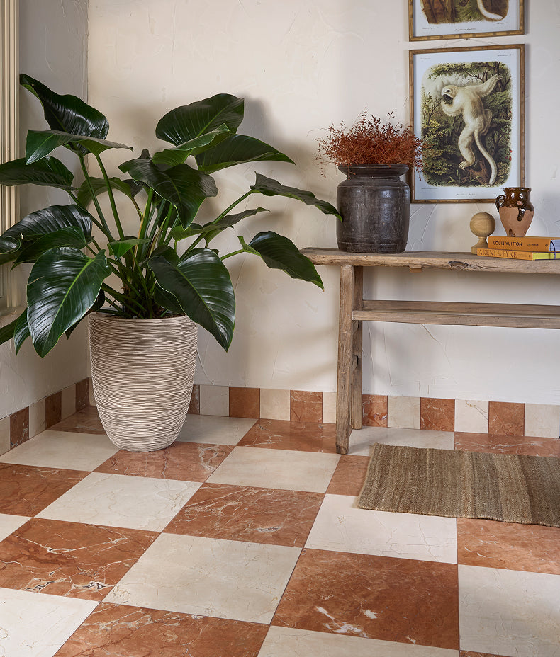 Versailles Marble Rouge Honed 45.7x45.7cm Sample