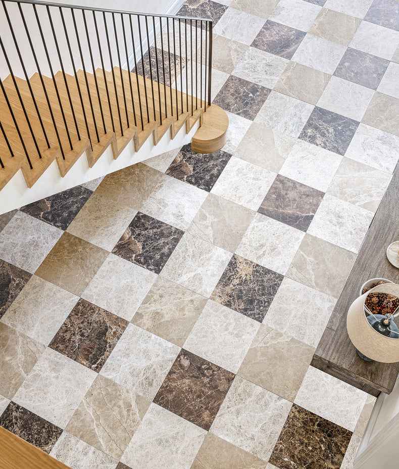Ca Pietra Versailles Marble Ecru Honed 45.7x45.7cm