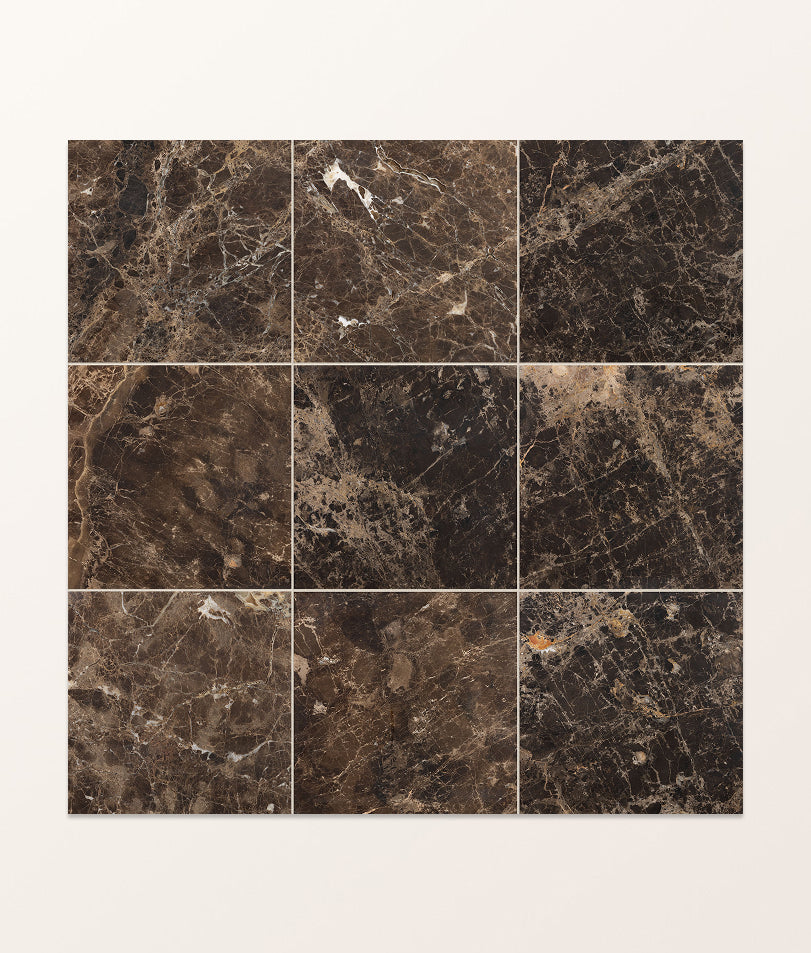 Versailles Marble Marron Honed 45.7x45.7cm