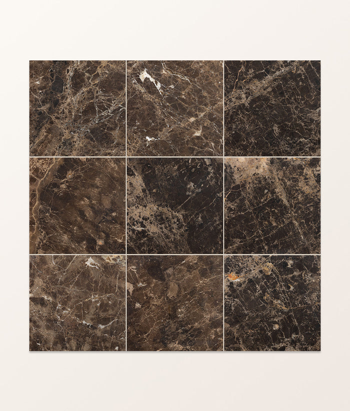 Versailles Marble Marron Honed 45.7x45.7cm Sample