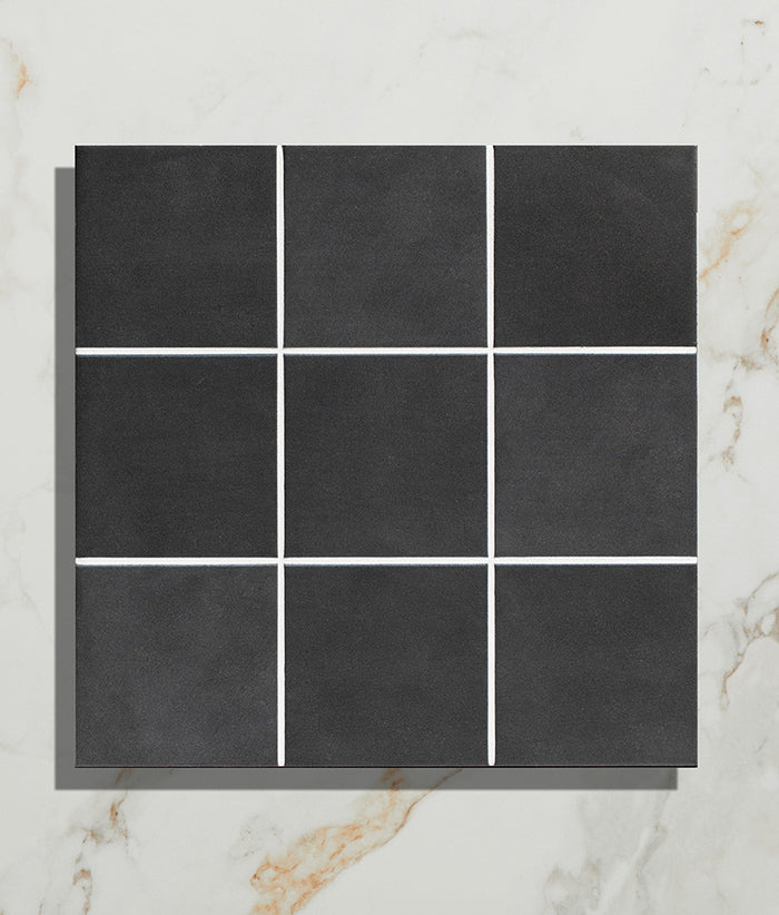 Victorian Style™ Porcelain Anthracite Field 28x28cm