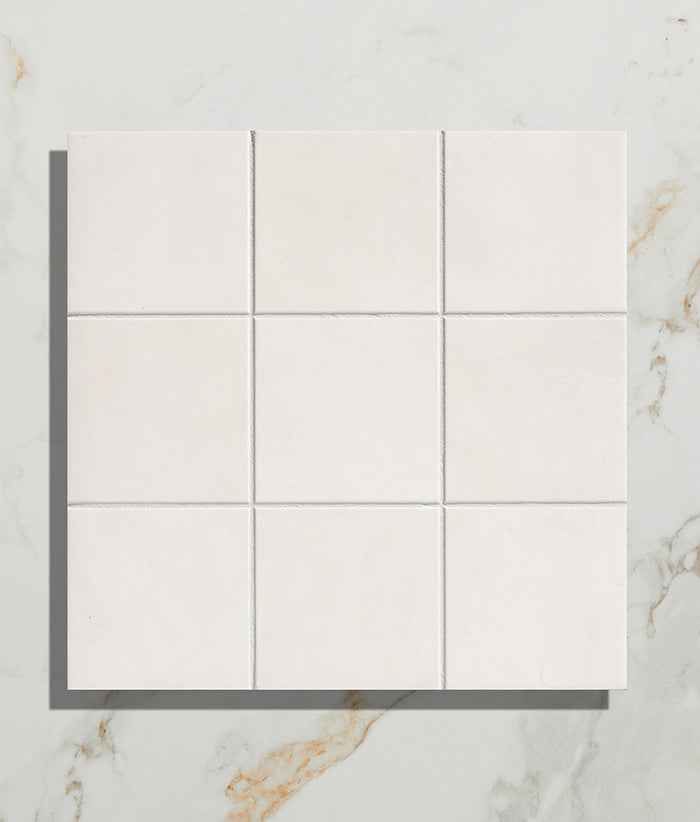 Victorian Style™ Porcelain Cotton White Field 28x28cm Sample