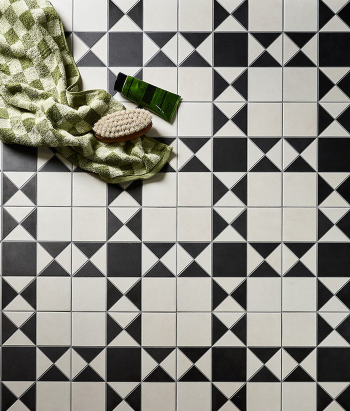 Victorian Style™ Porcelain Finchley Pattern Cotton White 28x28cm