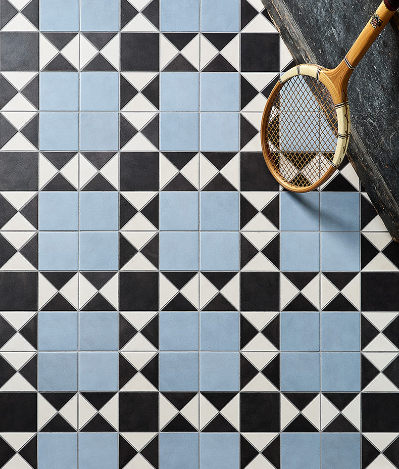 Victorian Style™ Porcelain Finchley Pattern Sky Blue 28x28cm