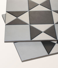 Victorian Style™ Porcelain Finchley Pattern Soft Grey 28x28cm