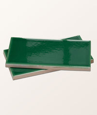 Victorian Style™ Wall Ceramic Emerald Green Metro 7.5x15cm