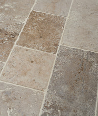 Vieux Bourgogne Limestone Cobbles Weathered Finish 15xRandomcm Sample