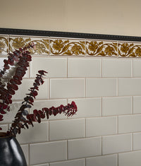Victorian Style™ Wall Ceramic Cotton White Metro 7.5x15cm Sample