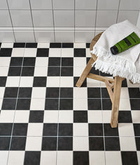 Victorian Style™ Wall Ceramic Cotton White Skirting 15x15cm