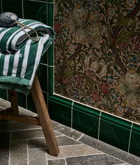 Victorian Style™ Wall Ceramic Emerald Green Skirting 15x15cm Sample