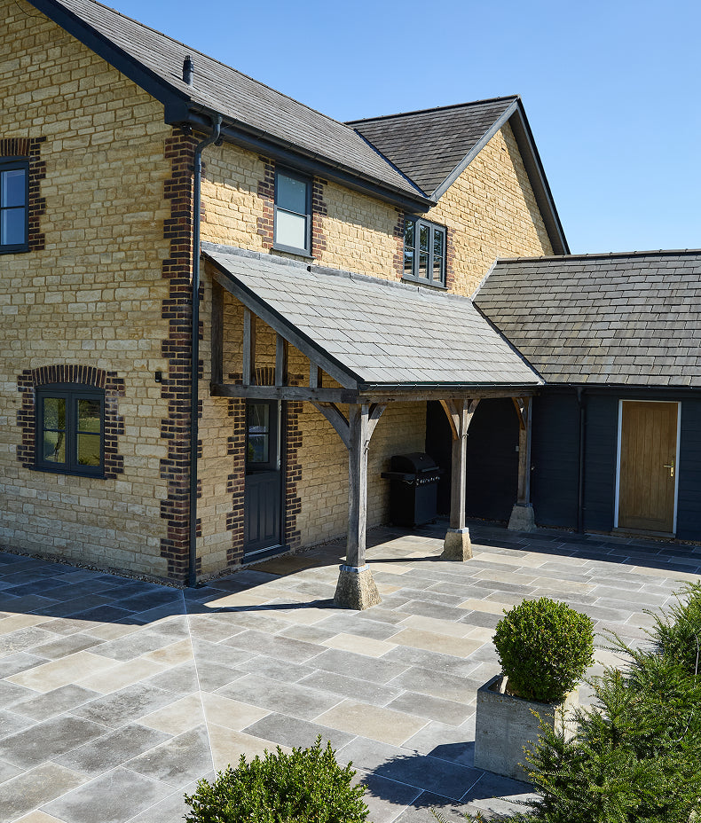 Wareham Limestone Tumbled & Etched Finish 40/50xRandom Sample
