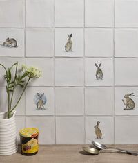Wiltshire Hares Ceramic By Joanna May 12.5cm Sample