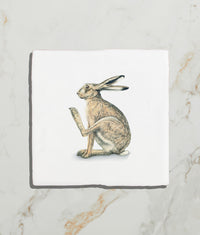Wiltshire Hares Ceramic By Joanna May 13x13cm 17672