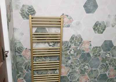 Hexagonal Tile Installation by Blackman Rowe