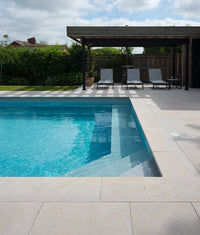 Wychwood Limestone Etched Bullnose Coping 40x100cm