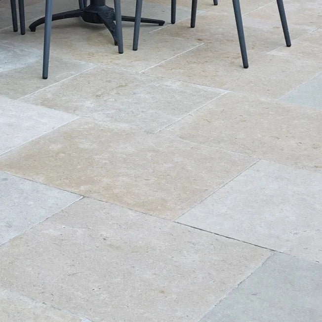 Hamlet Limestone, Tumbled & Etched Finish, £110.00/ M2 sample Sample Ca Pietra Sample