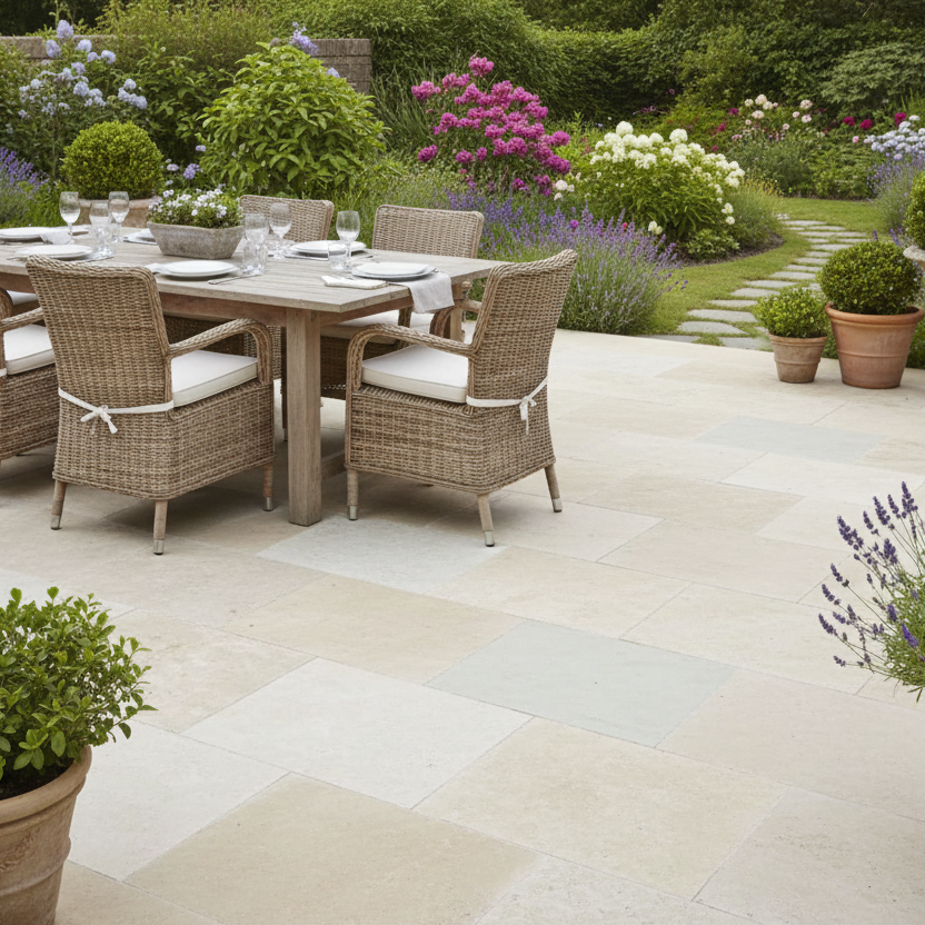 Wychwood Limestone Tumbled & Etched Finish, 60x90cm