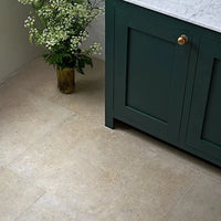 Hamlet Limestone, Velvet Finish, £110.00/ M2 Cream Tile Limestone Tiles Ca Pietra